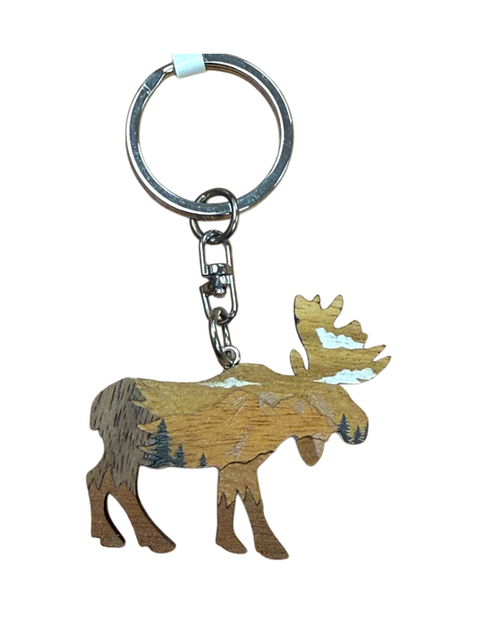 Wooden Keychain