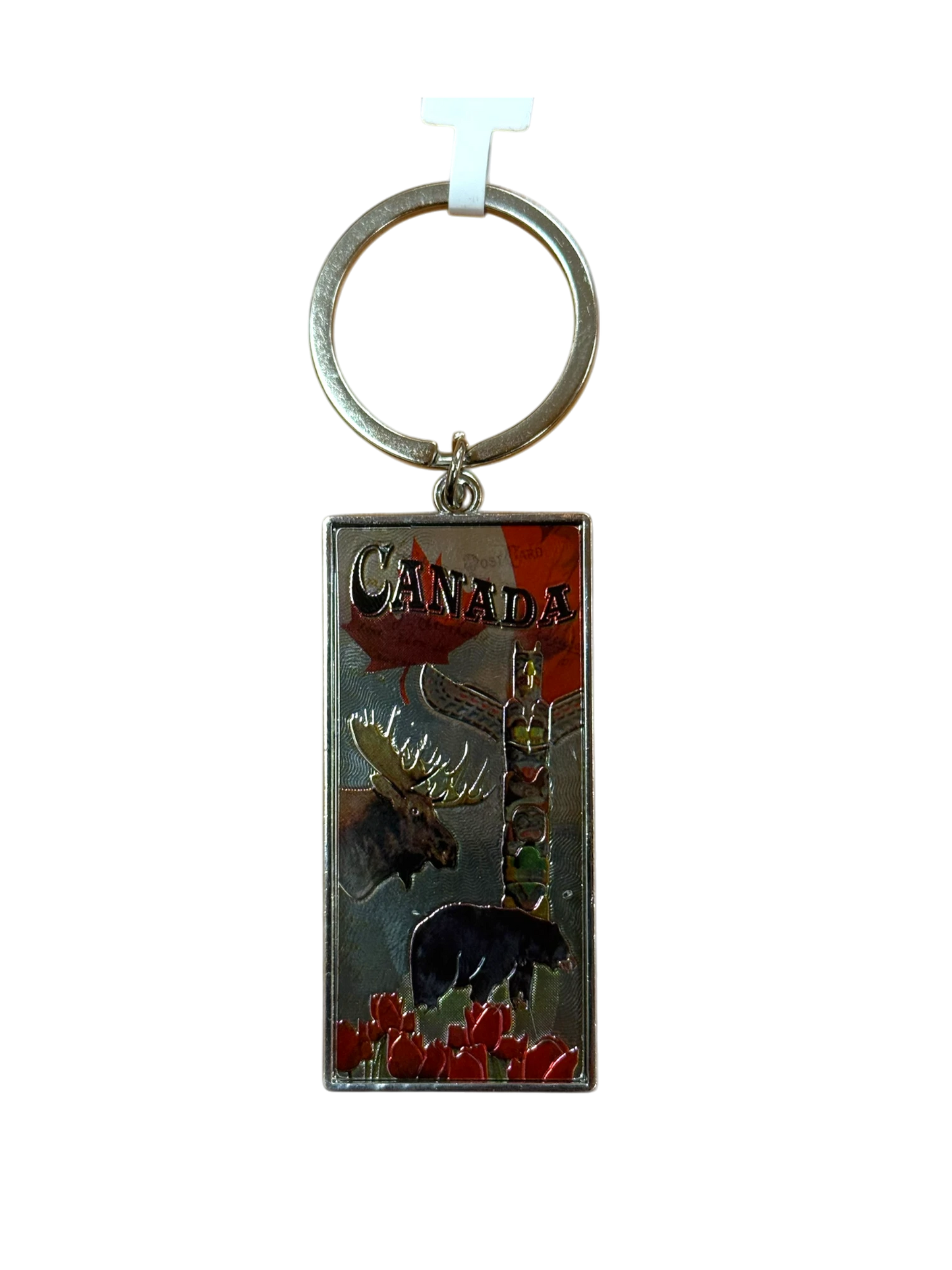 Canada Metal Keychain