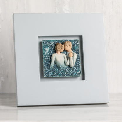 WT Duet Framed Plaque