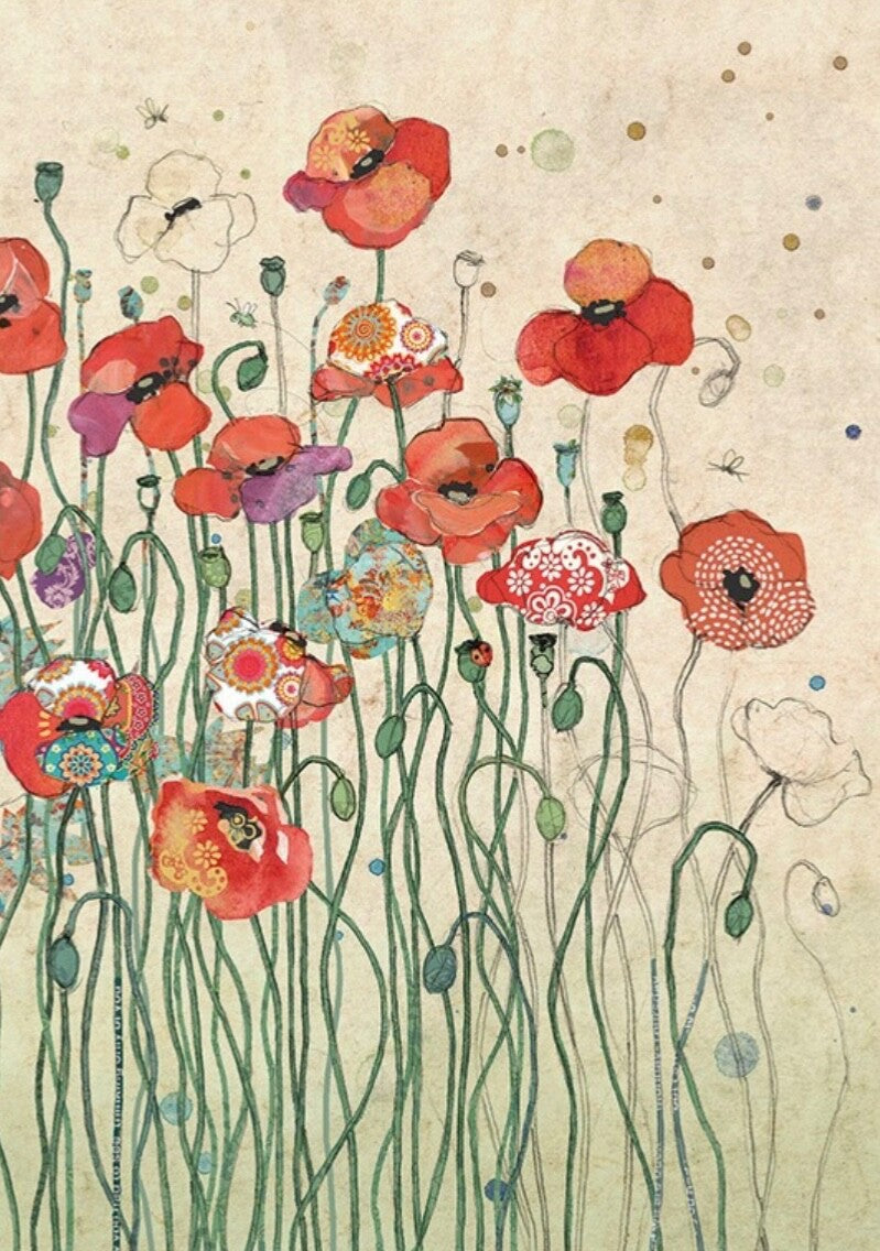 Bug Art Poppy Patch