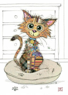 Bug Art Kimba Kitten Card