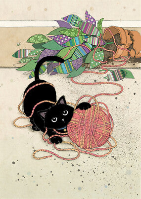 Bug Art Wool Kitty