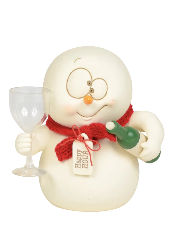 SnowPinions Happy Hour Figurine