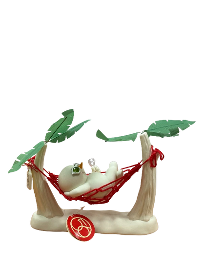 SnowPinions Livin' in Paradise Figurine