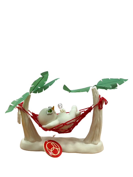 SnowPinions Livin' in Paradise Figurine