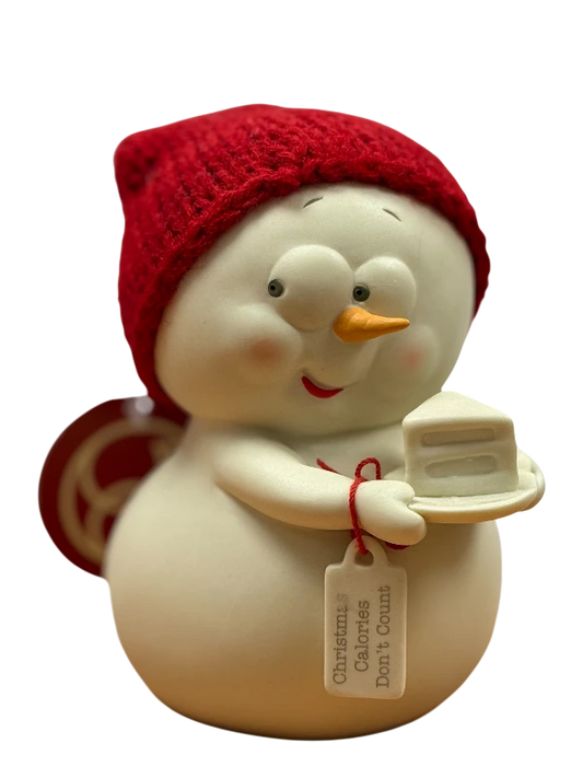 SnowPinions Christmas calories don't count Figurine