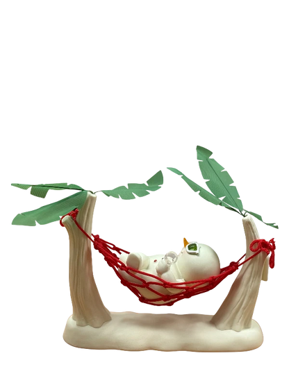 SnowPinions Livin' in Paradise Figurine