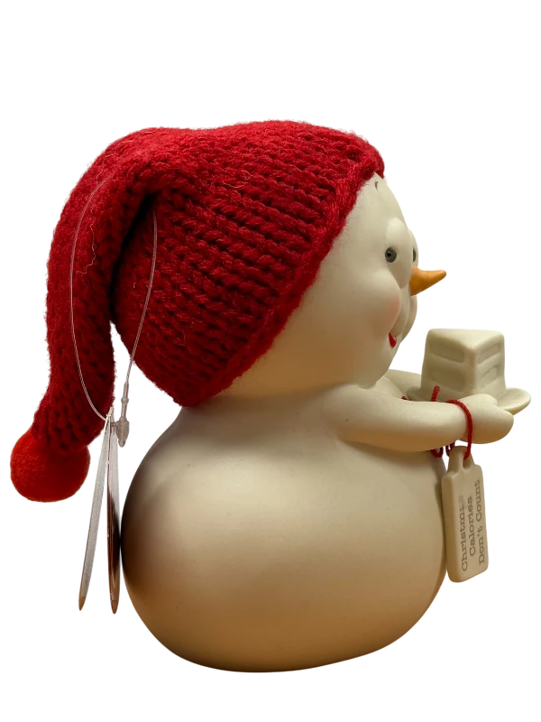 SnowPinions Christmas calories don't count Figurine