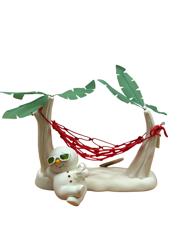 SnowPinions Livin' in Paradise Figurine