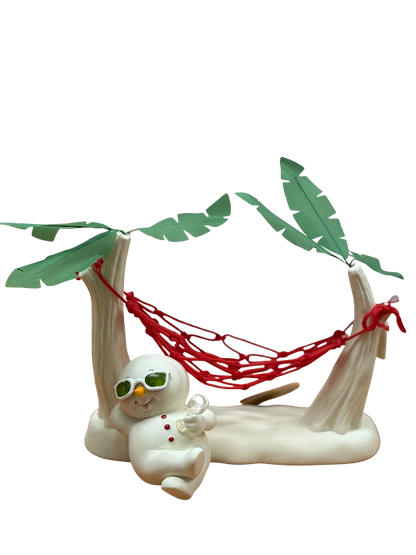 SnowPinions Livin' in Paradise Figurine