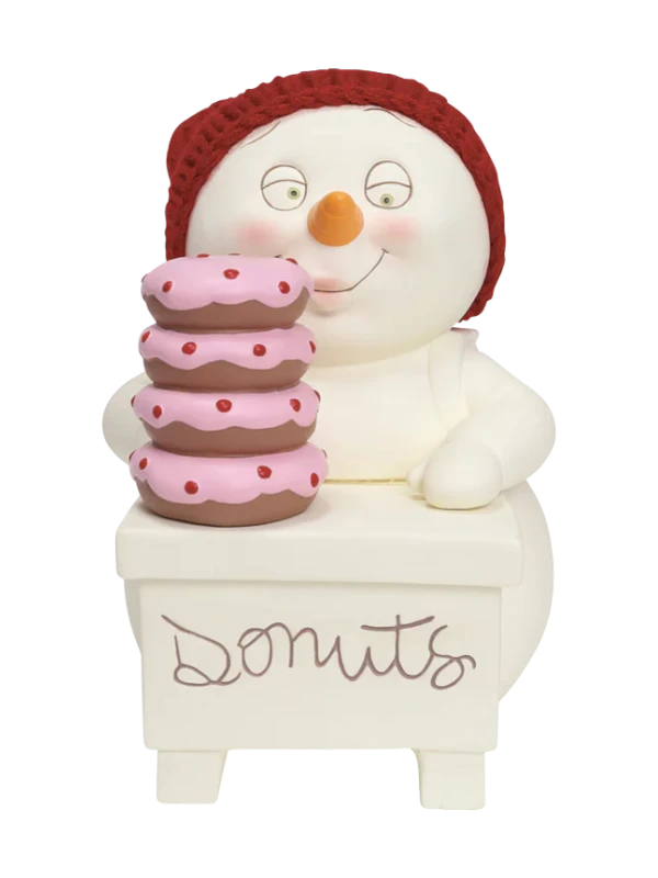 SnowPinions Donuts Please Figurine