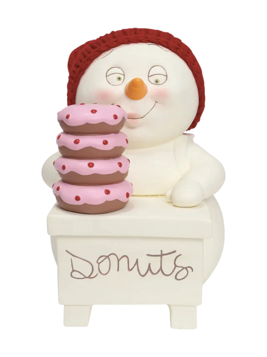 SnowPinions Donuts Please Figurine