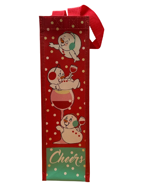 SnowPinions Cheers Wine Gift Bag
