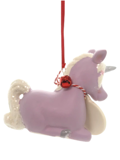 SnowPinions SITTING UNICORN