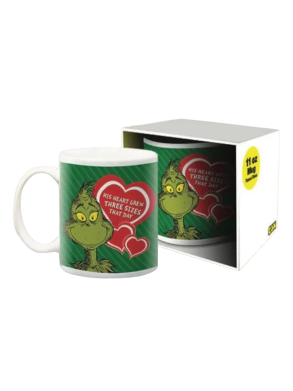 The Grinch Heart Mug