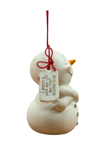 SnowPinions PICK ME OFF MY FEET HUG