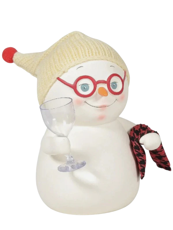 SnowPinions Wine Tasting Figurine