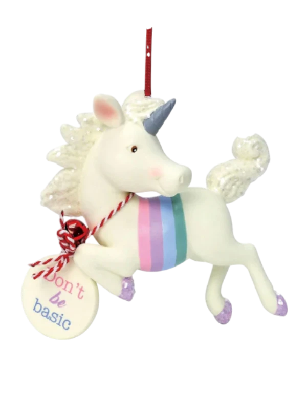 SnowPinions Flying Unicorn Don’t Be Basic