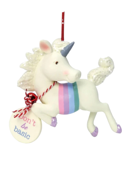SnowPinions Flying Unicorn Don’t Be Basic