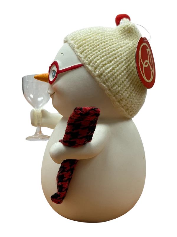 SnowPinions Wine Tasting Figurine