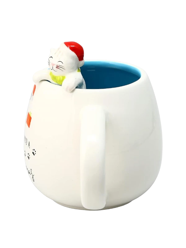 We Wish You A Meowy Christmas Mug