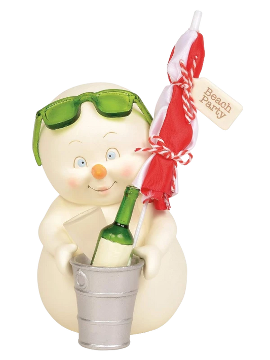 SnowPinions Beach Party Figurine