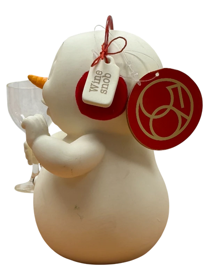 SnowPinions Wine Snob Figurine