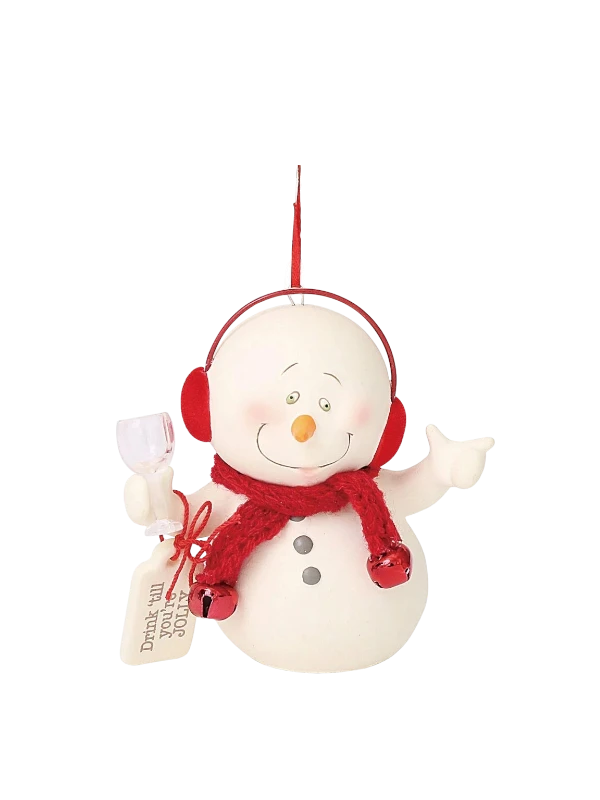 SnowPinions DRINK TILL YOU'RE JOLLY
