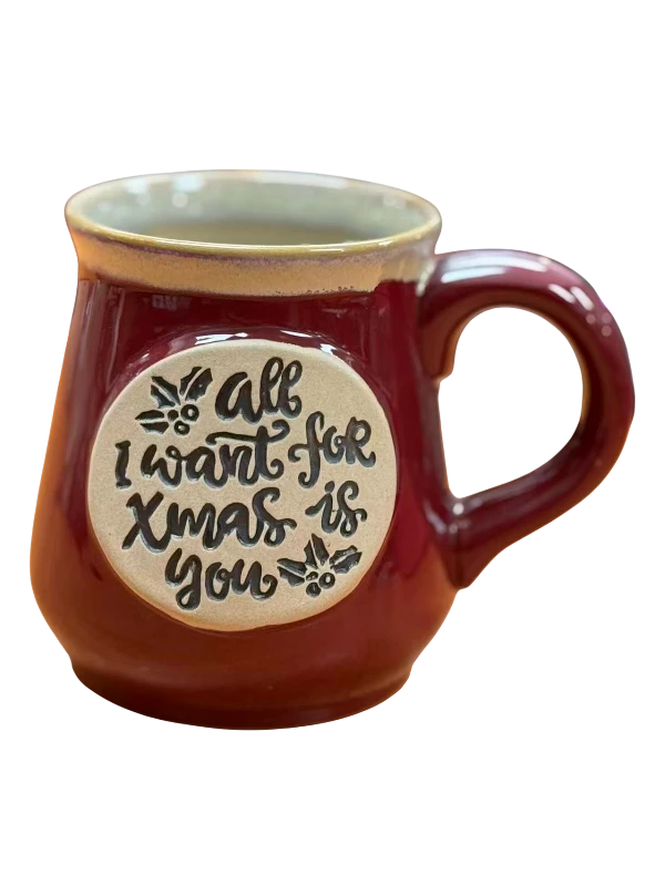 Fat Bottom Mugs: All I Want for Xmas is You