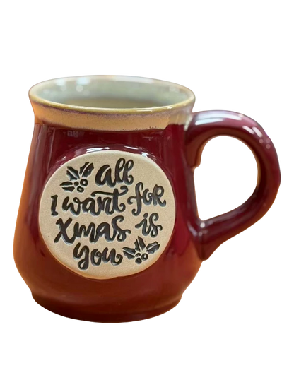 Fat Bottom Mugs: All I Want for Xmas is You