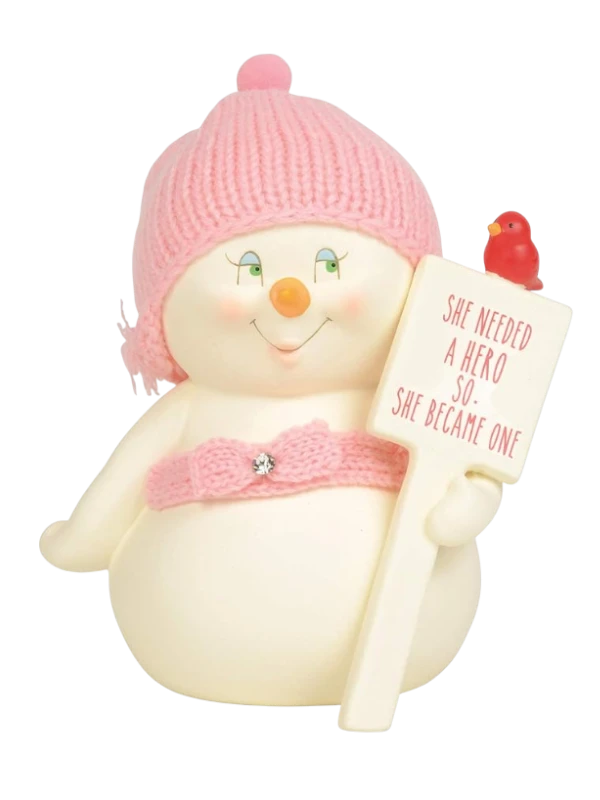 SnowPinions She Needed a Hero Figurine
