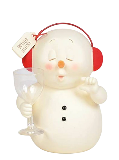 SnowPinions Wine Snob Figurine