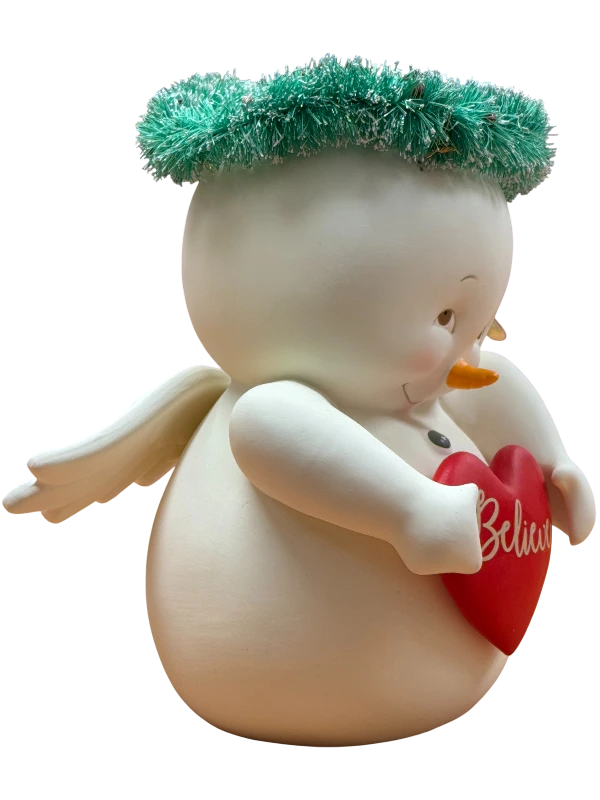 SnowPinions Believe Figurine
