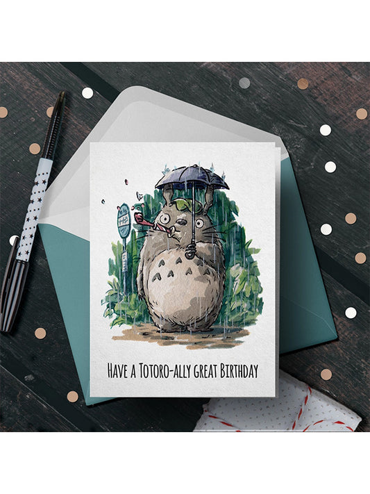 Totoro Birthday Card