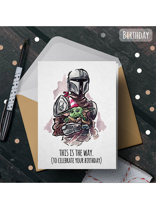 Star Wars Birthday Card