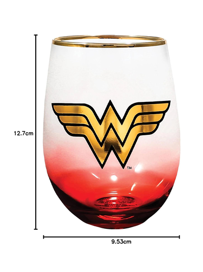 Wonder Woman Stemless Glass
